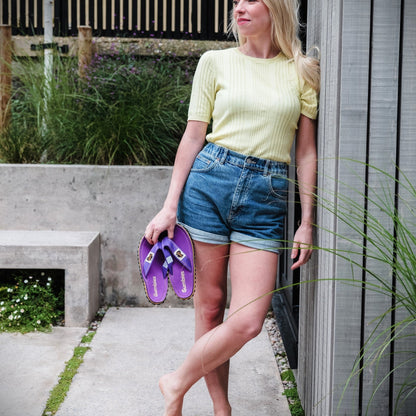 Islander Flip-Flops - Women's - Classic Purple Islander Flip-Flops Gumbies