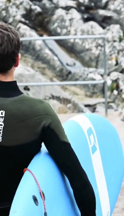 7ft x 23in Beginner Surf School / Rental Softboard Surfboard (SSR) Softboard Foamie Beginner Board Circle One Surf