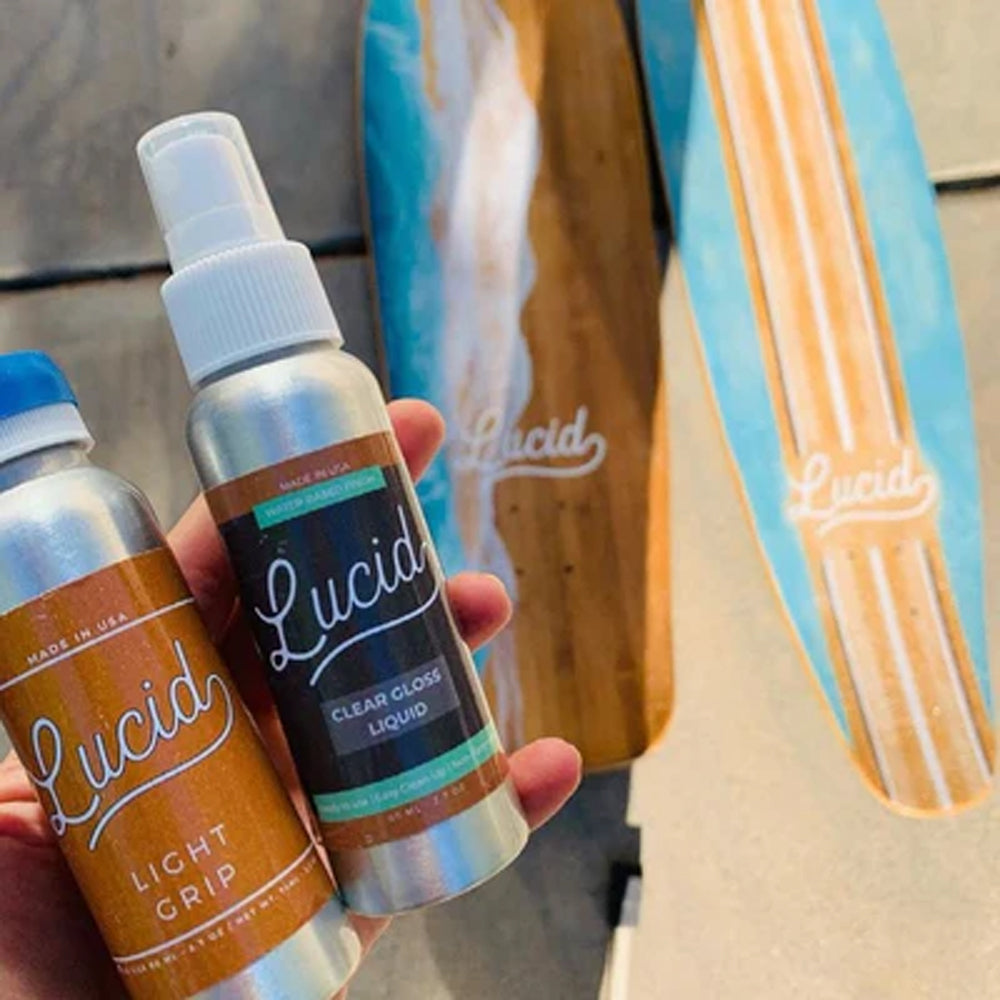 Lucid Grip - Clear - Medium Skateboard Grip Tape Lucid Grip
