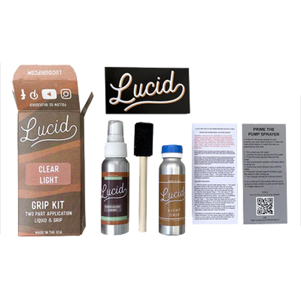 Lucid Grip - Clear - Light Skateboard Grip Tape Lucid Grip