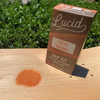 Lucid Grip - Colour - Orange Skateboard Grip Tape Lucid Grip