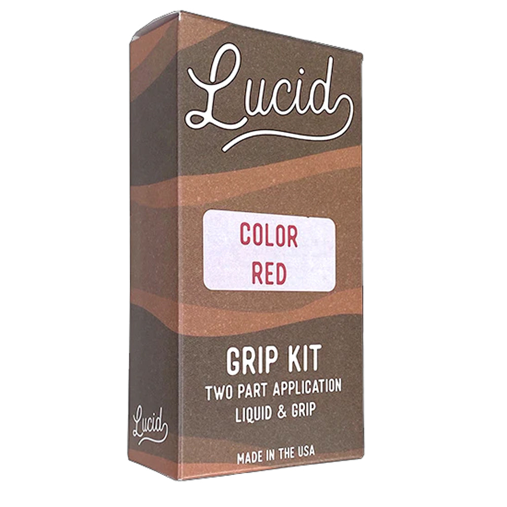 Lucid Grip - Colour - Red Skateboard Grip Tape Lucid Grip