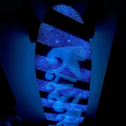 Lucid Grip - Glow - Blue Skateboard Grip Tape Lucid Grip