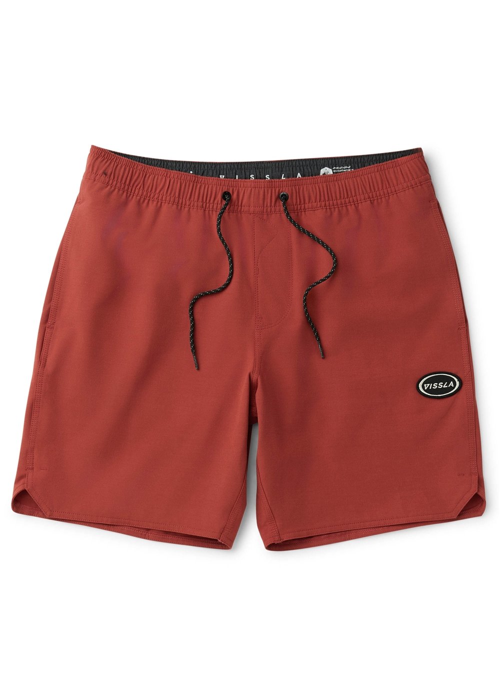 VIssla Solid Sets 17.5" Ecolastic Boardshort boardshort Vissla Red M