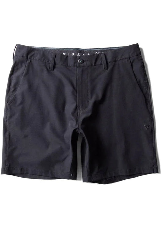 Vissla Cutlap Eco 17.5" Hybrid Walkshort walkshort Vissla Black 32