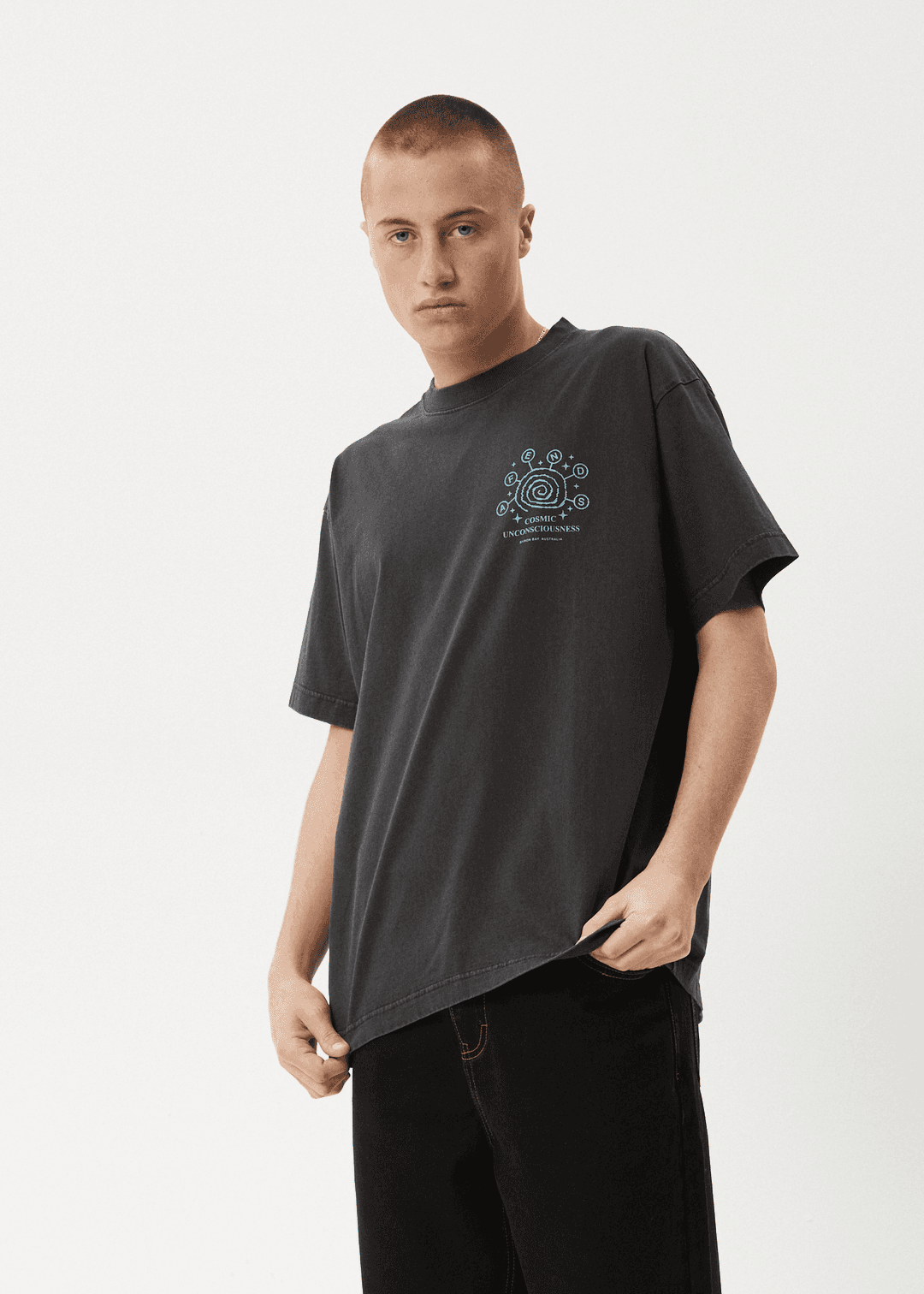 AFENDS Cosmic Con Heavyweight Boxy Tee tee shirt AFENDS