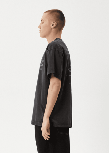 AFENDS Cosmic Con Heavyweight Boxy Tee tee shirt AFENDS