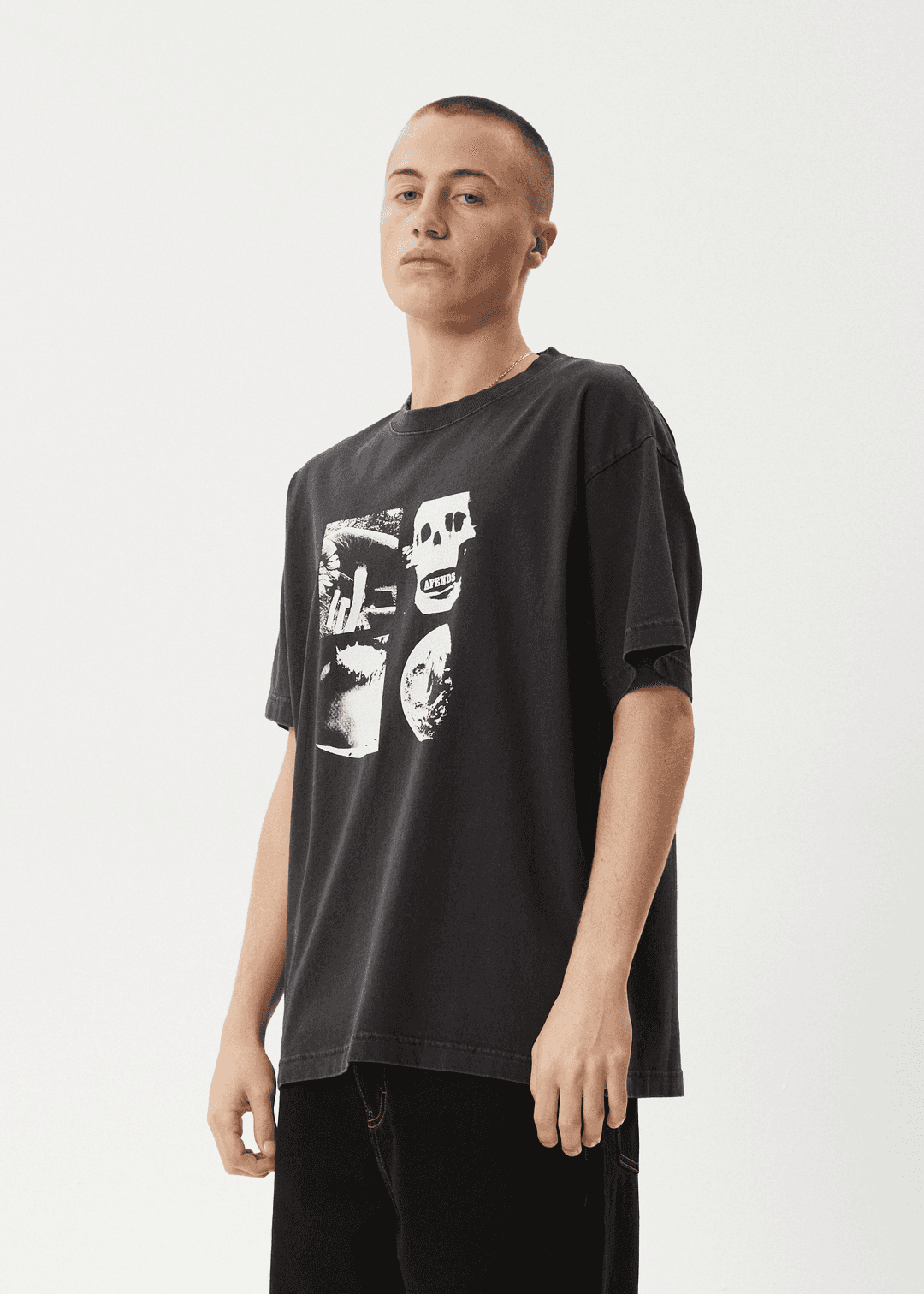 AFENDS New and Clear Heavyweight Boxy Tee tee shirt AFENDS