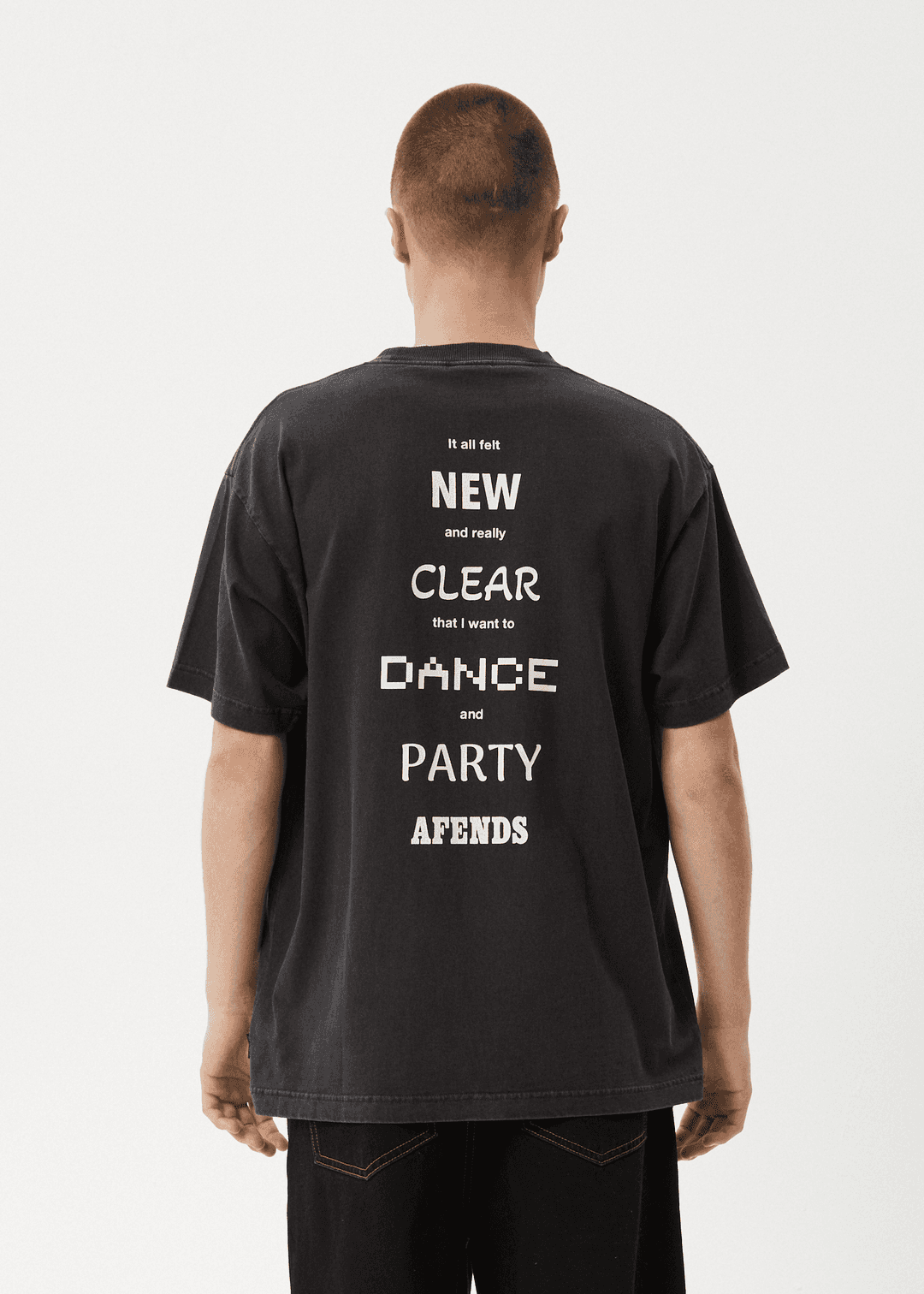 AFENDS New and Clear Heavyweight Boxy Tee tee shirt AFENDS