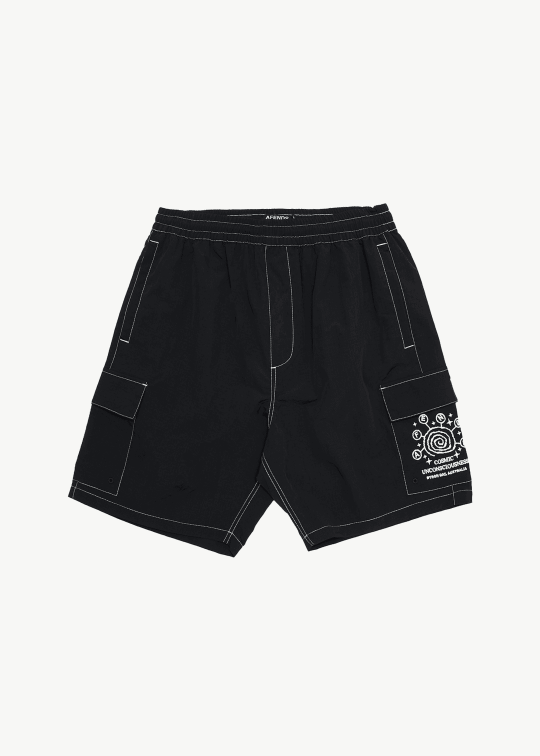 AFENDS Cosmic Cargo Baywatch Swim Short 18" boardshort AFENDS