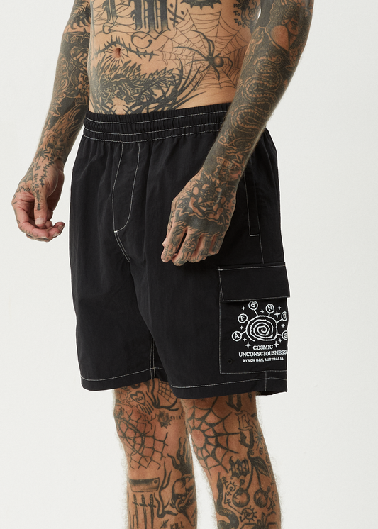 AFENDS Cosmic Cargo Baywatch Swim Short 18" boardshort AFENDS