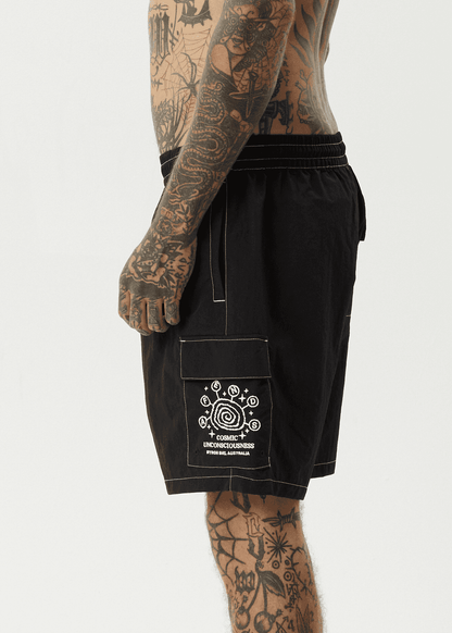 AFENDS Cosmic Cargo Baywatch Swim Short 18" boardshort AFENDS
