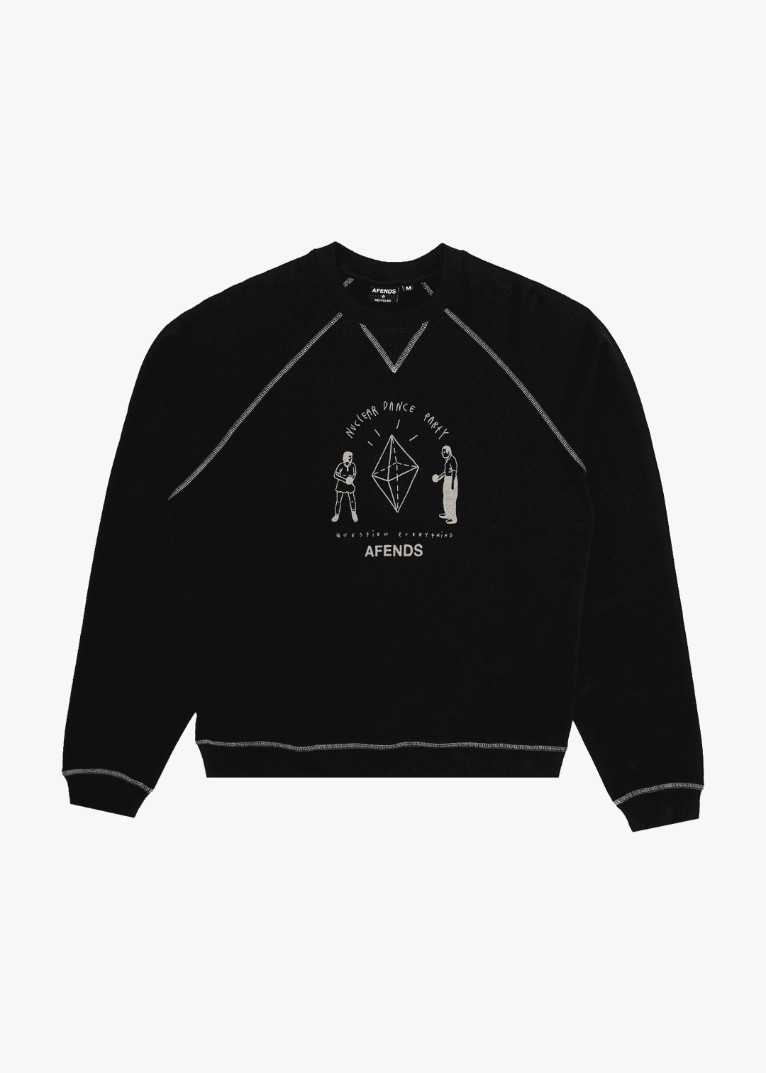 AFENDS Dance Party Crew Neck Jumper jumper AFENDS