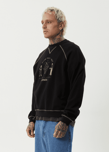 AFENDS Dance Party Crew Neck Jumper jumper AFENDS