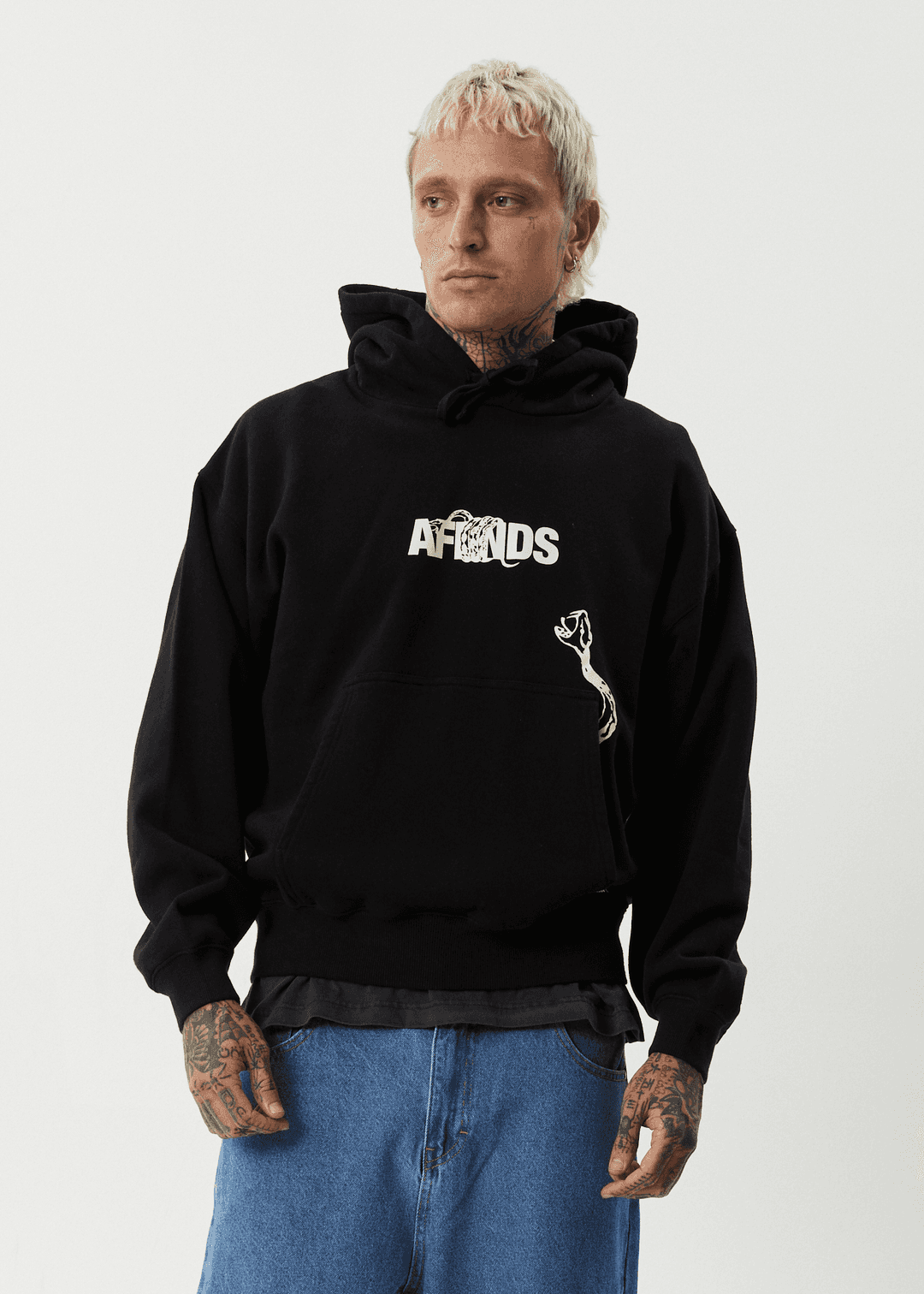 AFENDS Tread Boxy Hoodie hooded sweatshirt AFENDS