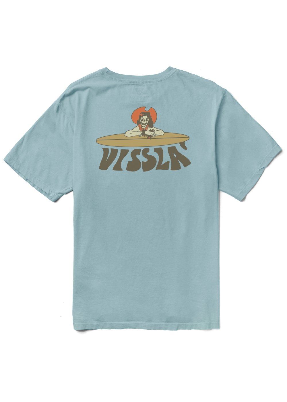 Vissla Soren Lady Shred Organic Tee tee shirt Vissla Stone Blue S