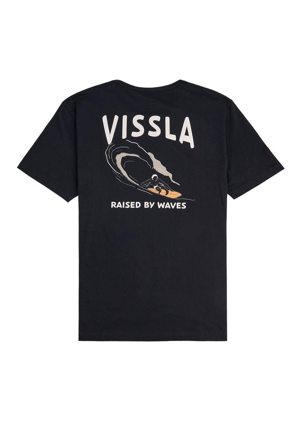 Vissla Raised By Waves Ss Tee tee shirt Vissla Phantom S