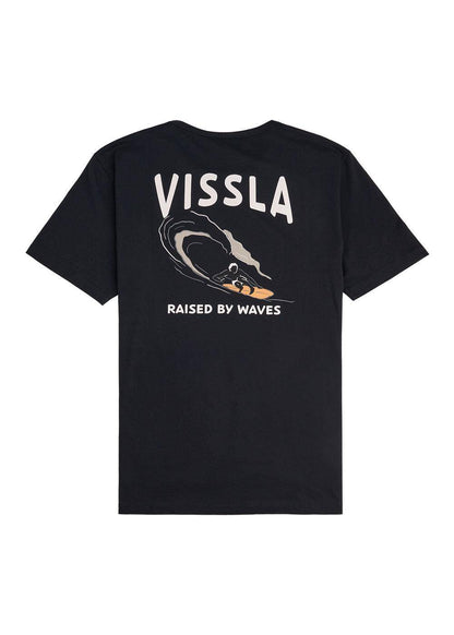 Vissla Raised By Waves Ss Tee tee shirt Vissla Phantom S