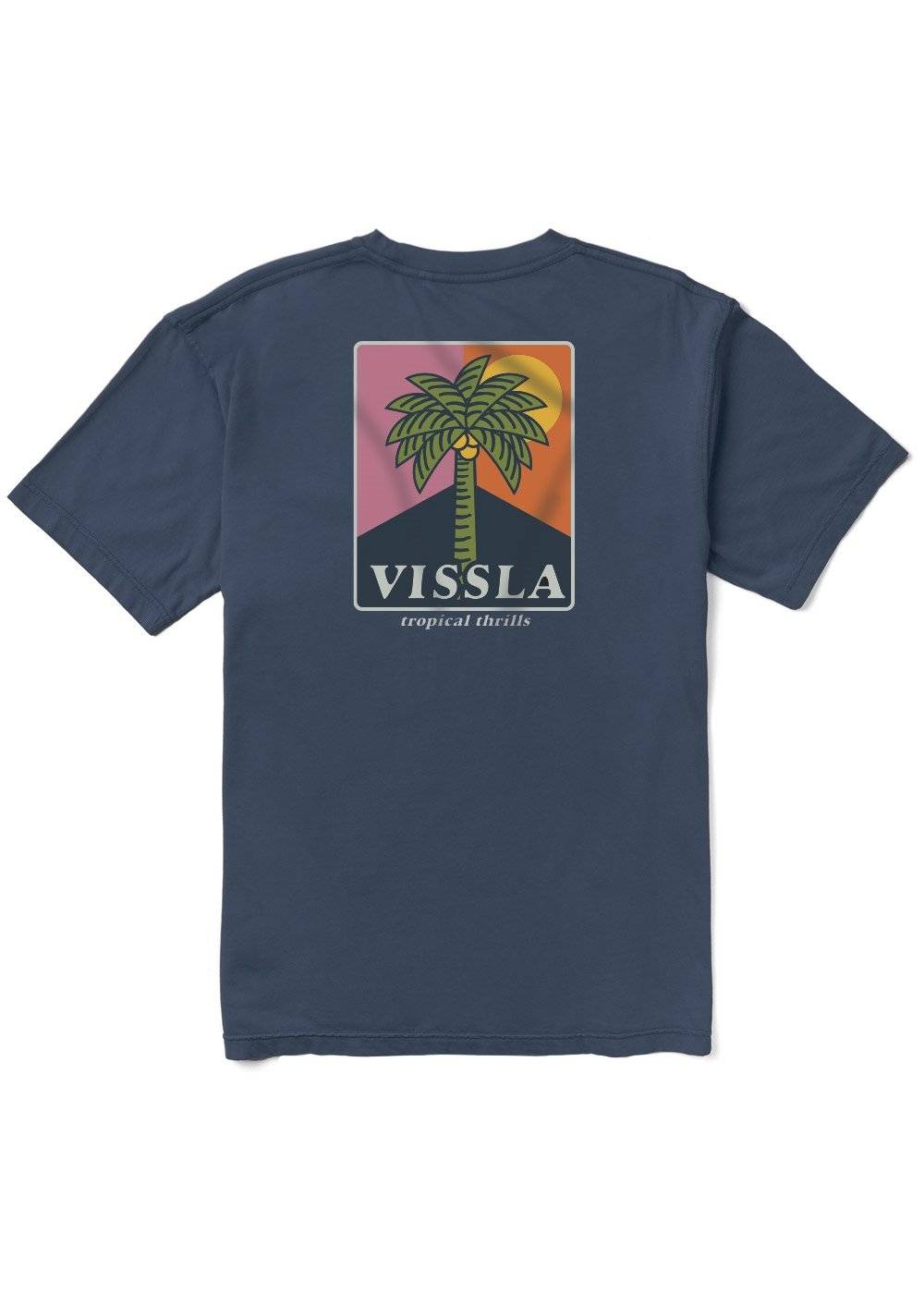 Vissla Tropical Thrills Premium Organic Pkt Tee tee shirt Vissla