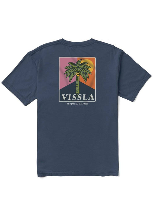 Vissla Tropical Thrills Premium Organic Pkt Tee tee shirt Vissla