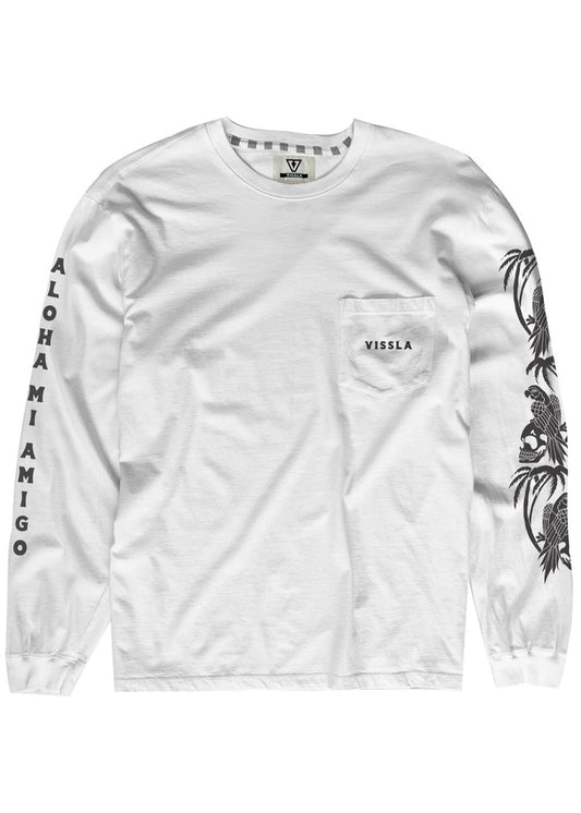 Vissla Parrodise LS PKT Tee long sleeve tee shirt Vissla