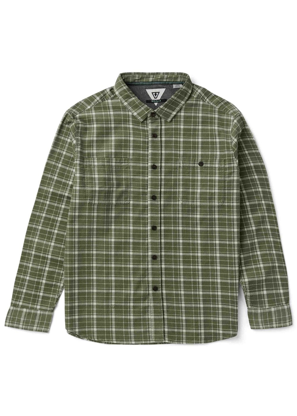 Vissla Rails Cord Printed Eco Ls Shirt long sleeve shirt Vissla Sage L