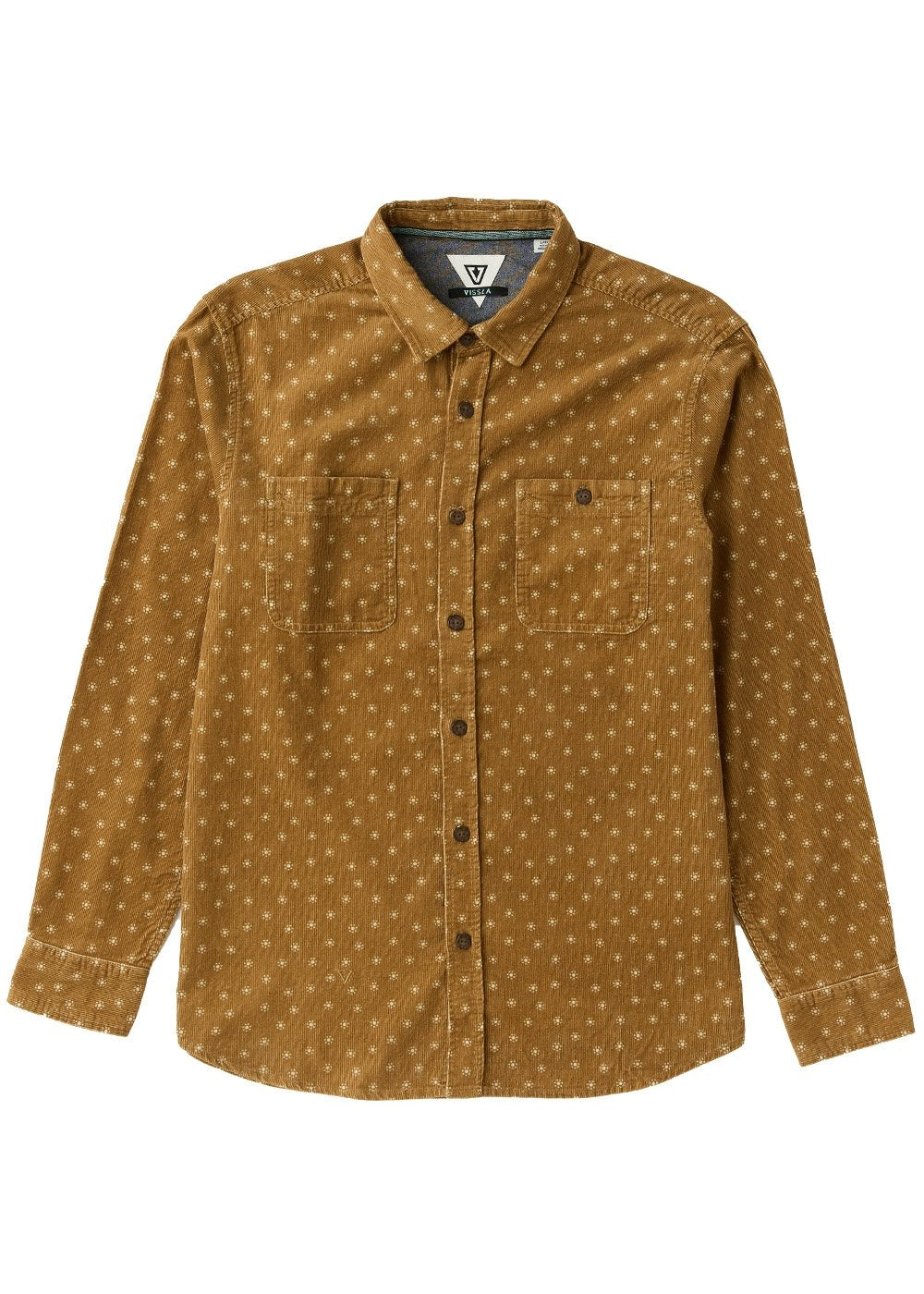 Vissla Rails Cord Printed Eco Ls Shirt long sleeve shirt Vissla