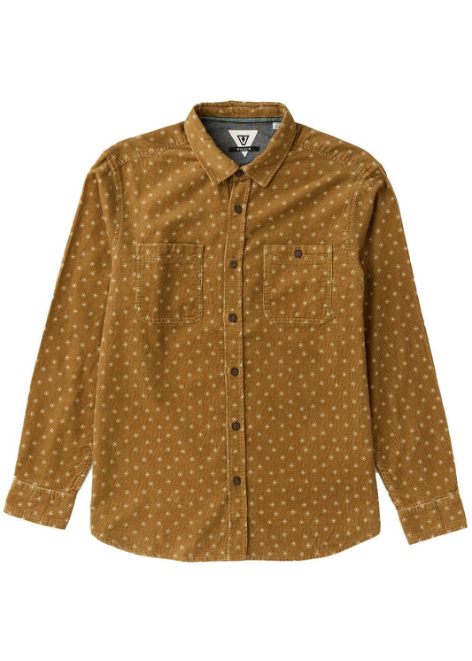 Vissla Rails Cord Printed Eco Ls Shirt long sleeve shirt Vissla
