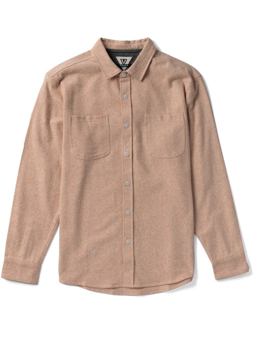 Vissla Shaper Eco Ls Flannel long sleeve shirt Vissla Guava M