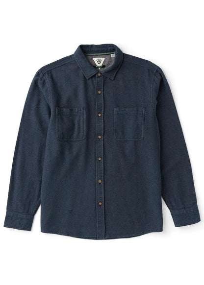 Vissla Shaper Eco Ls Flannel long sleeve shirt Vissla Midnight S