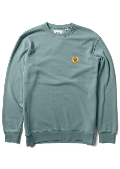 Vissla Solid Sets Eco Crew sweatshirt Vissla Smokey Jade Heather S