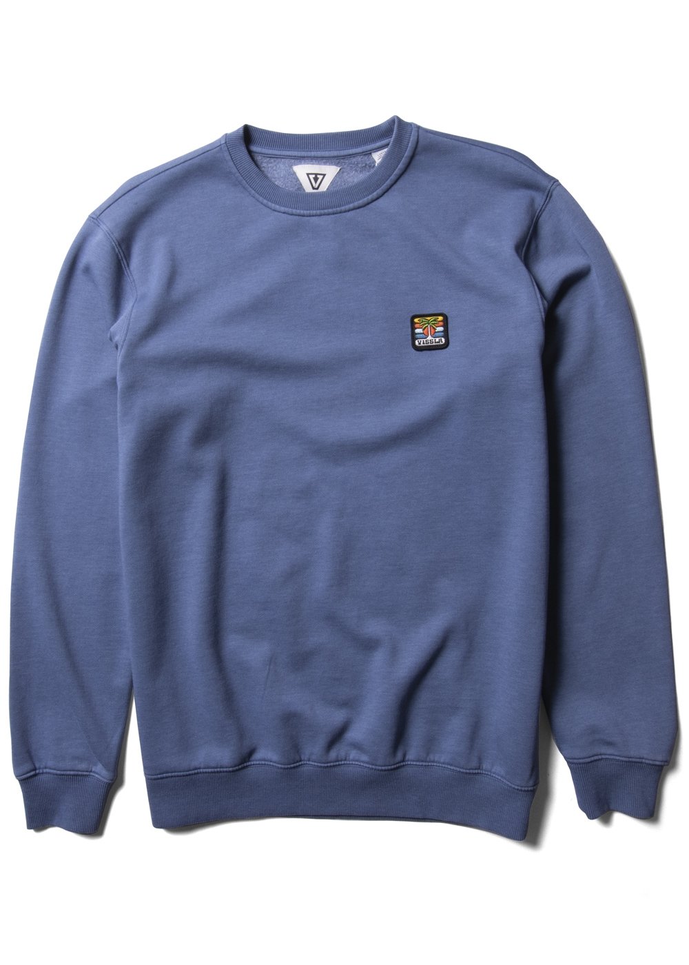 Vissla Solid Sets Eco Crew sweatshirt Vissla Faded Denim S