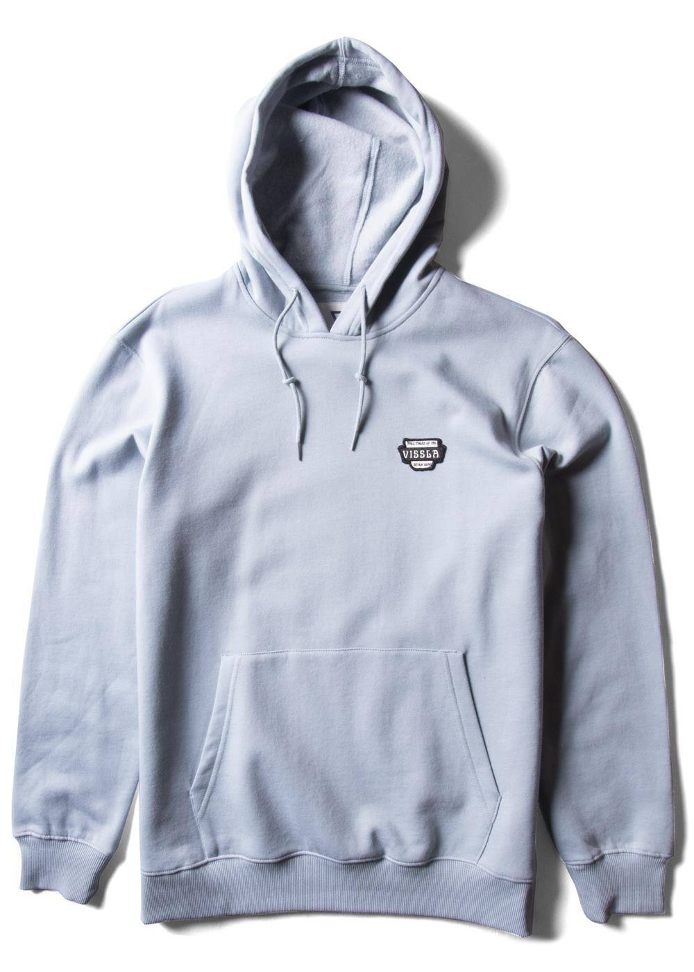 Vissla Solid Sets Eco PO Hoodie hooded sweatshirt Vissla Stone Blue S