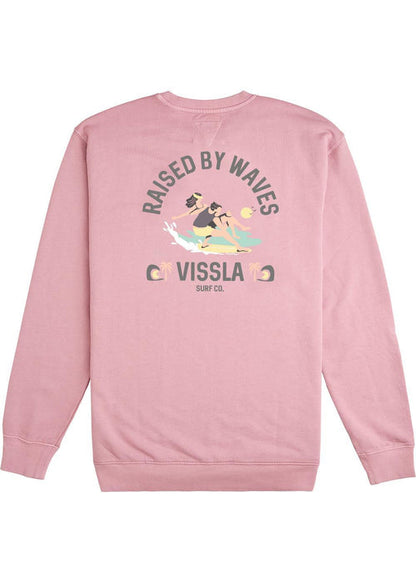 Vissla Offshore Pleasure Crew Fleece sweatshirt Vissla Dusty Rose L