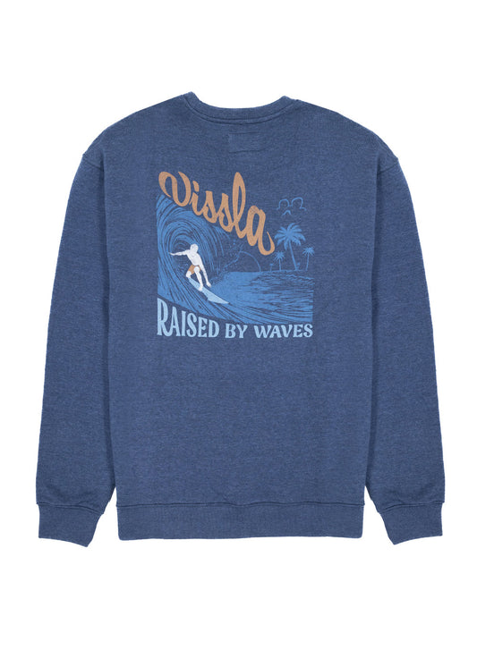 Vissla Raised By Waves Crew Fleece sweatshirt Vissla