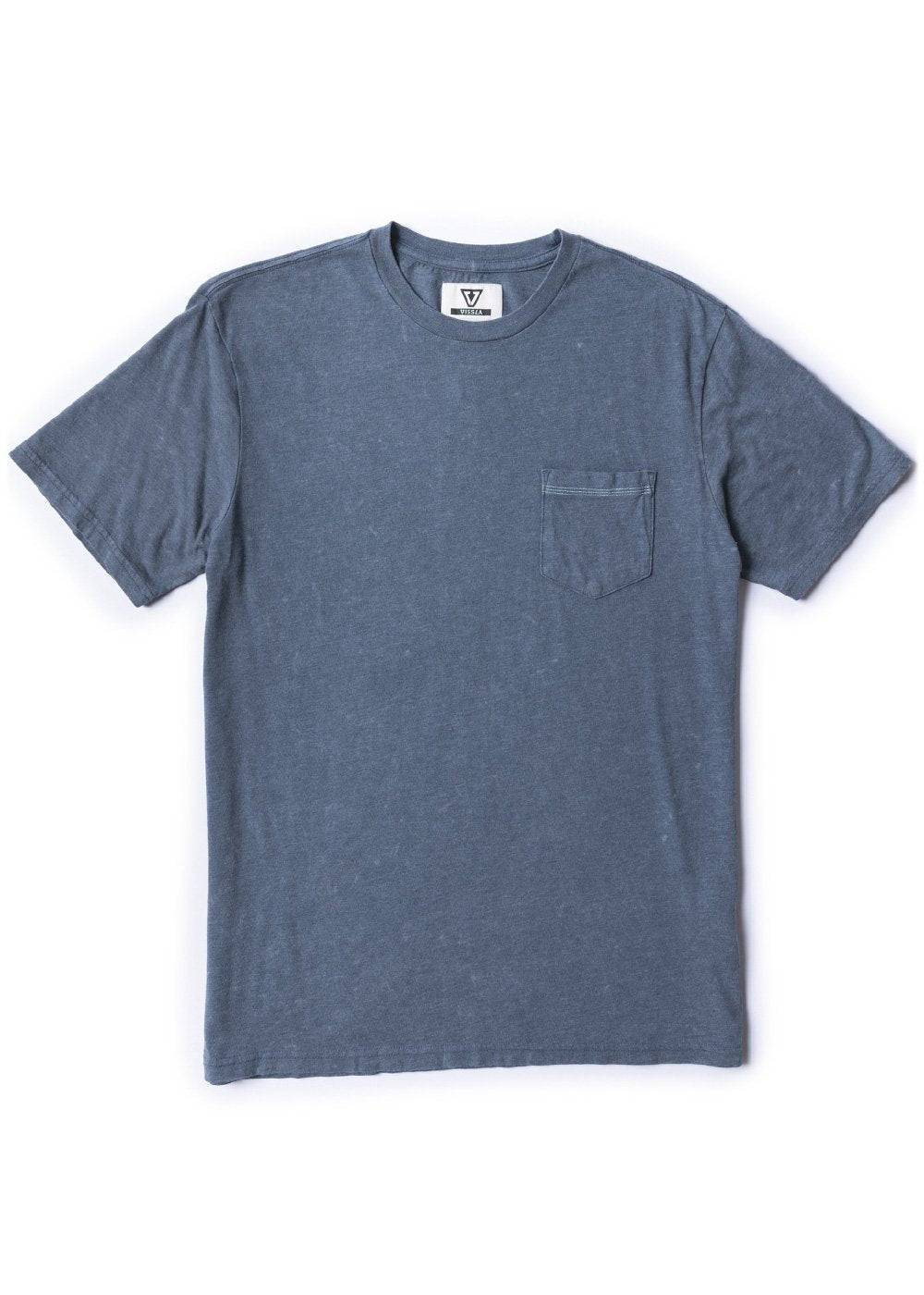 Vissla Solid Sets Ss Pkt Tee tee shirt Vissla SEA WATER S