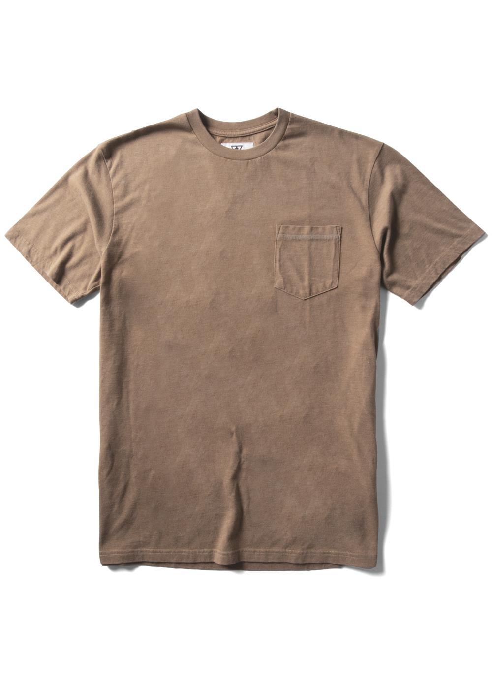 Vissla Solid Sets Ss Pkt Tee tee shirt Vissla malt S
