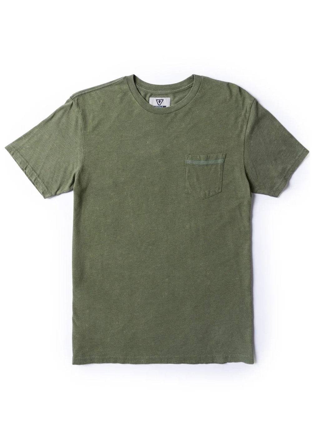Vissla Solid Sets Ss Pkt Tee tee shirt Vissla Rifle S