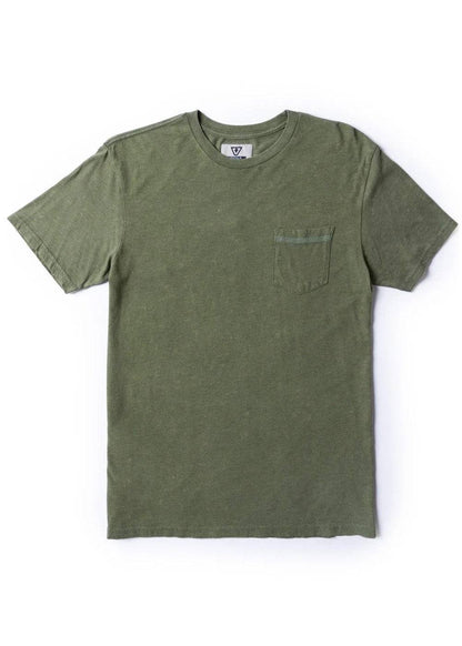 Vissla Solid Sets Ss Pkt Tee tee shirt Vissla Rifle S