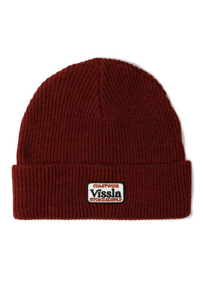 Vissla Solid Sets Eco Beanie beanie Vissla Fired Brick O/S