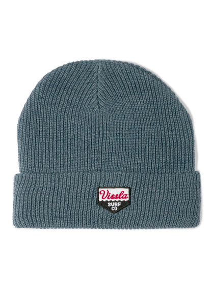 Vissla Solid Sets Eco Beanie beanie Vissla slate heather O/S