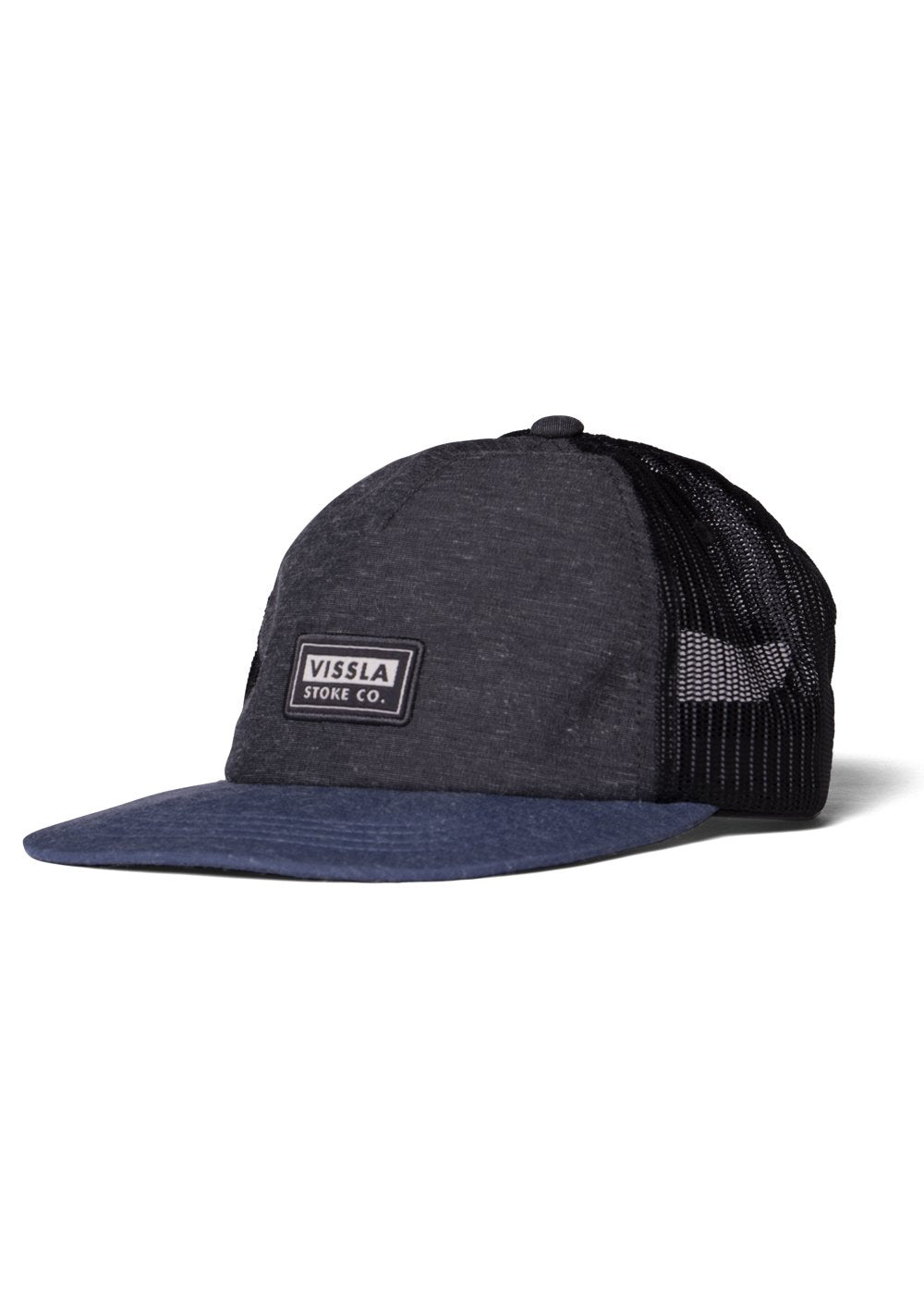 Vissla Lay Day Eco Trucker II Hat Cap Vissla black navy O/S