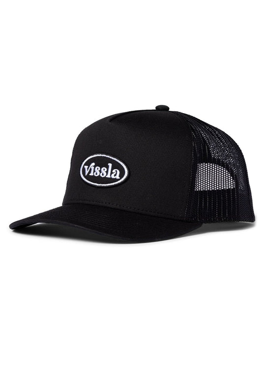 Vissla Solid Sets Trucker Hat Cap Vissla black