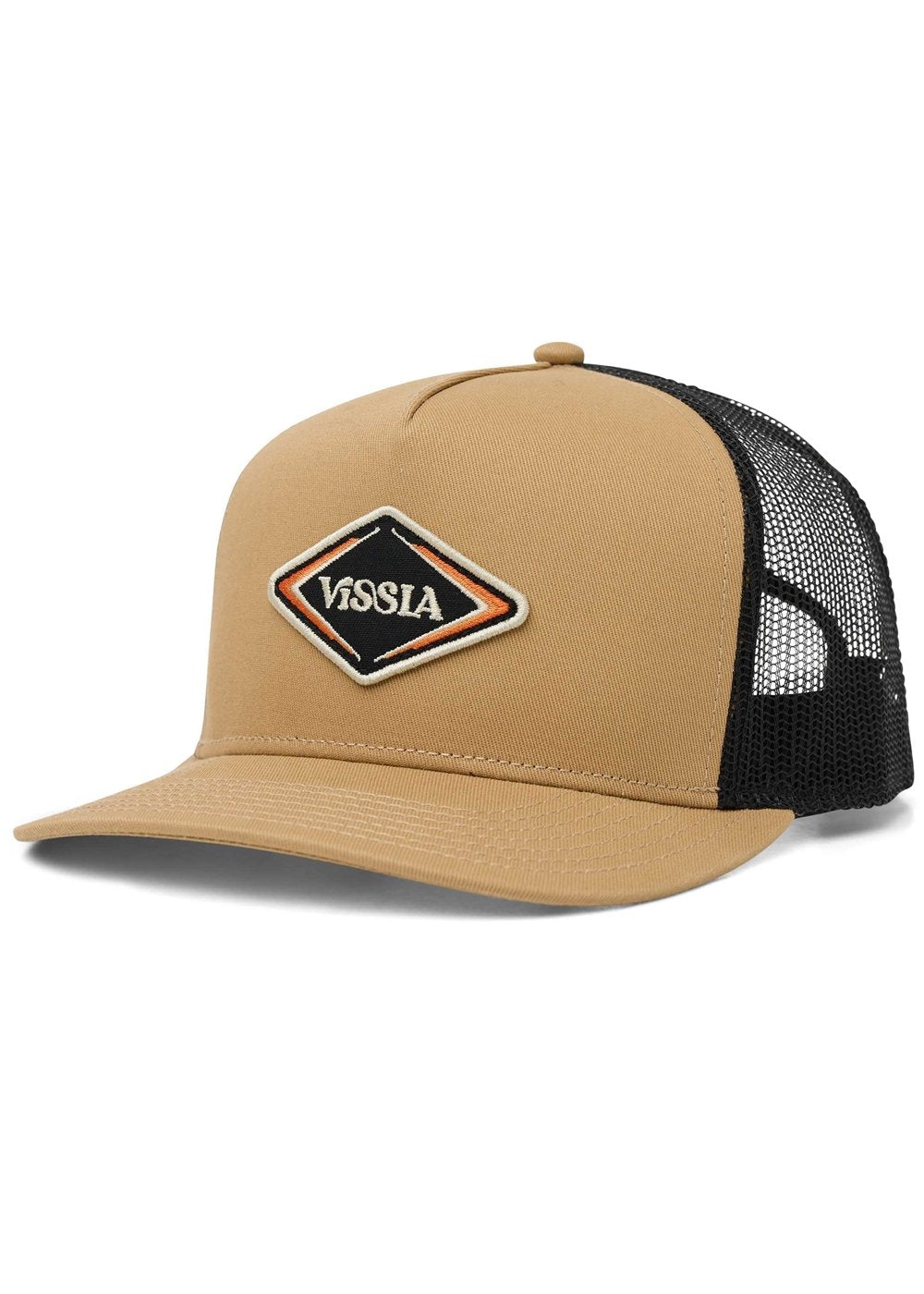 Vissla Solid Sets Eco Trucker Hat Cap Vissla bronze one size