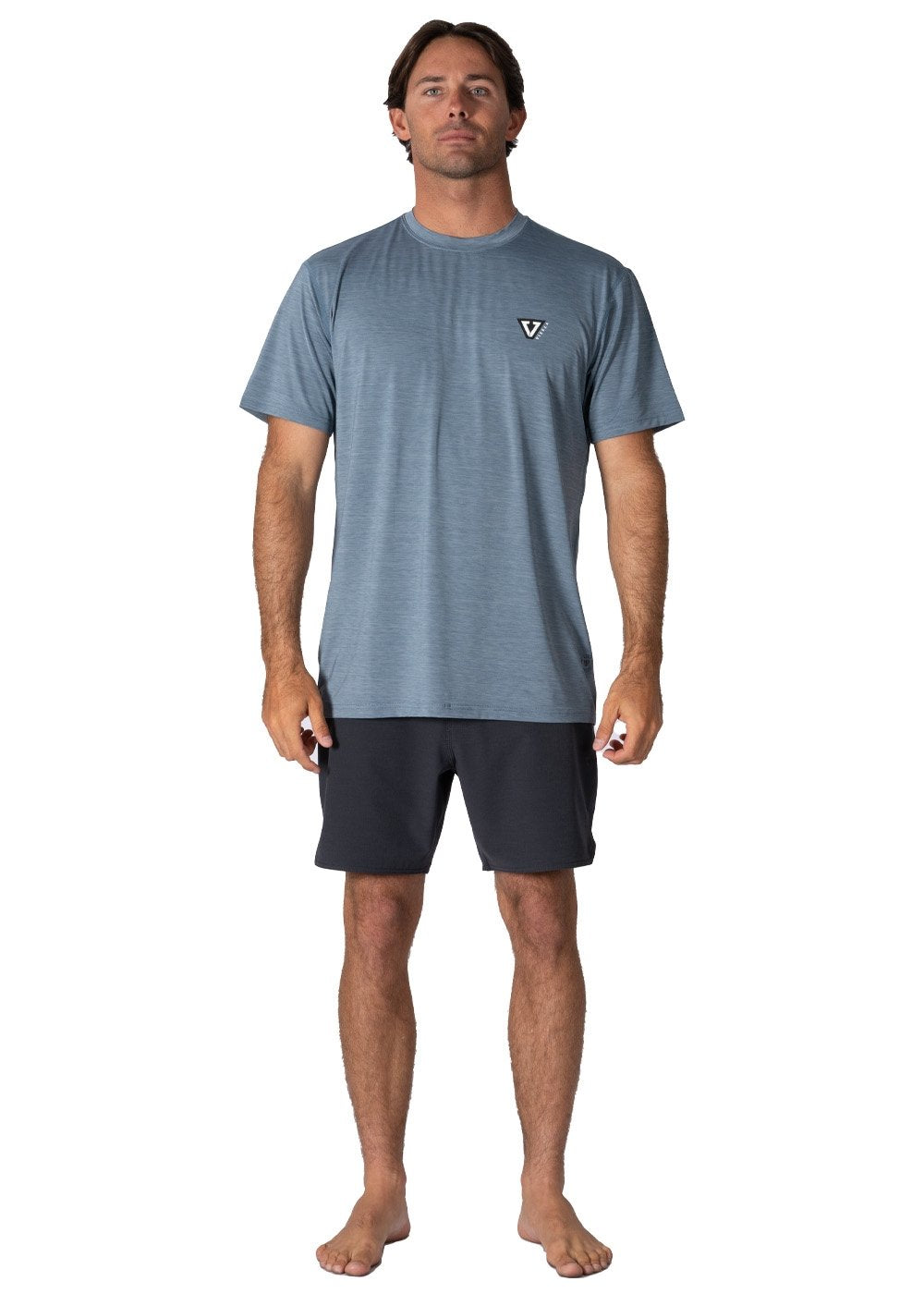 Vissla Twisted Eco S/S Lycra lycra Vissla dusk heather M
