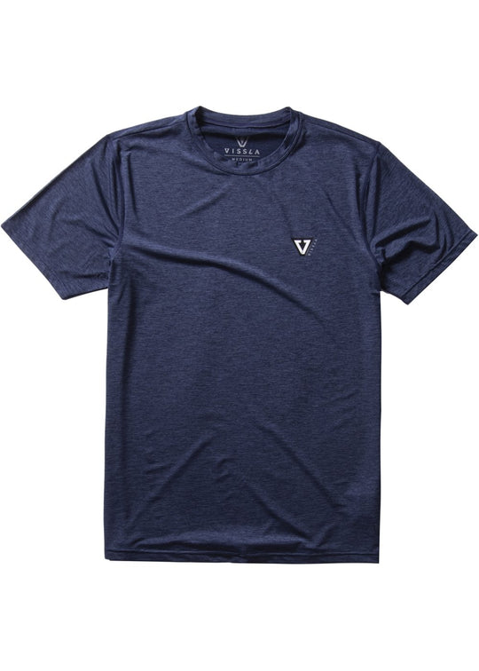 Vissla Twisted Eco S/S Lycra lycra Vissla Dark Navy Heather S