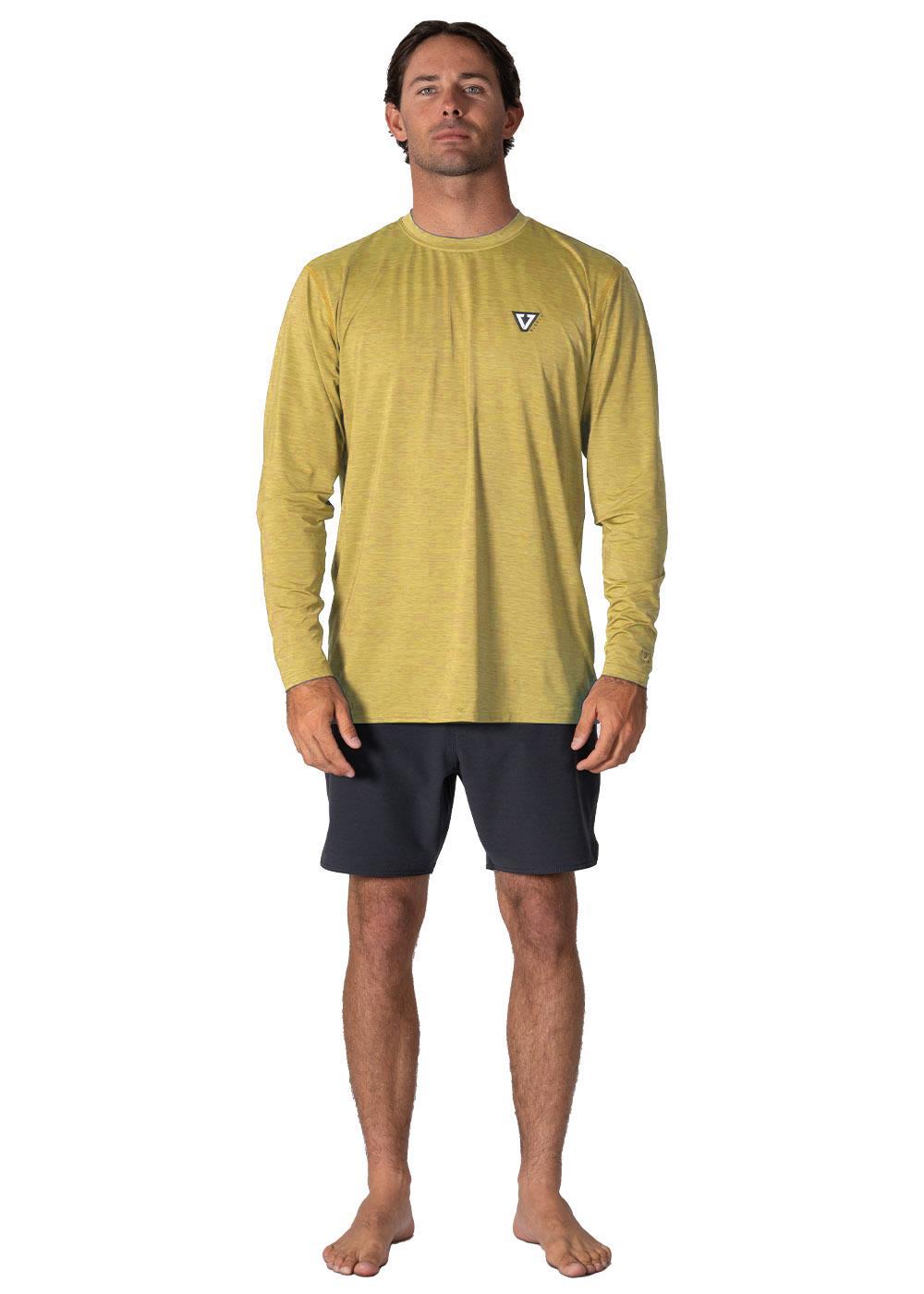 VIssla Twisted Eco L/S Lycra lycra Vissla golden heather L