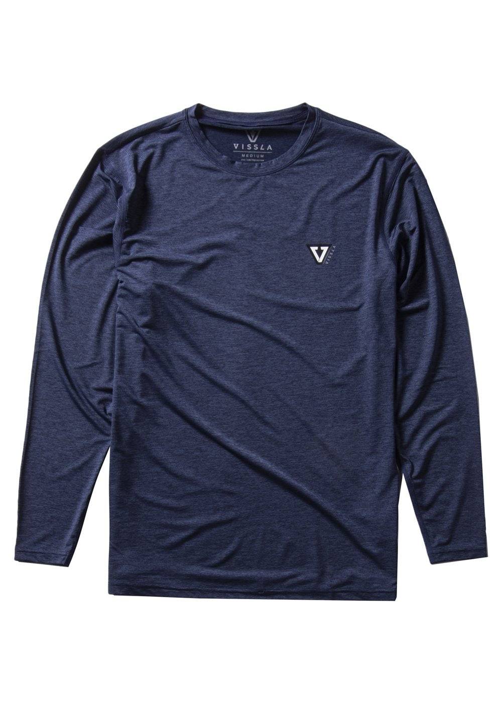VIssla Twisted Eco L/S Lycra lycra Vissla Dark Naval Heather S