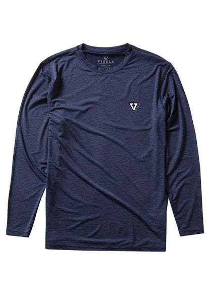 VIssla Twisted Eco L/S Lycra lycra Vissla Dark Naval Heather S