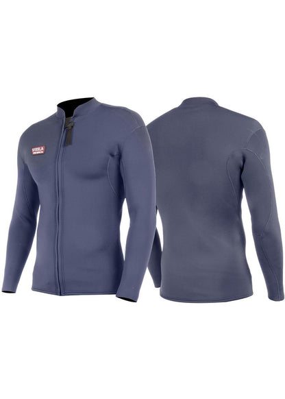 Vissla Solid Sets 2mm Front Zip L/S Wetsuit Jacket 7 seas wetsuit Vissla